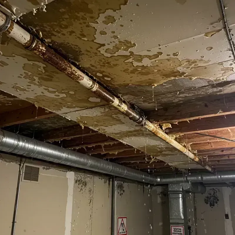 Ceiling Water Damage Repair in Reed City, MI