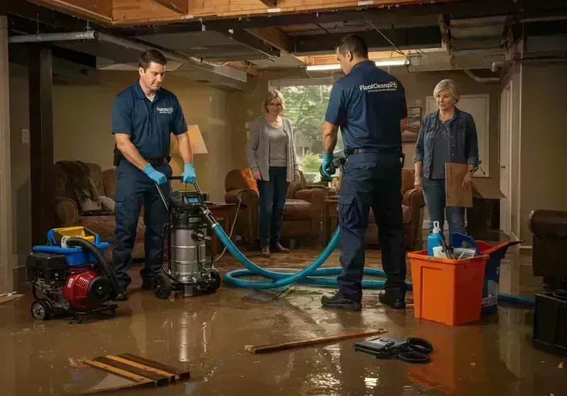 Basement Water Extraction and Removal Techniques process in Reed City, MI